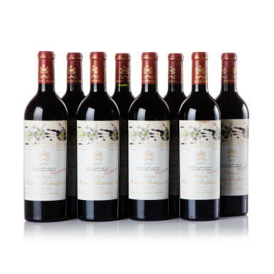 View full screen - View 1 of Lot 1294. Château Mouton Rothschild 2005 (8 BT).