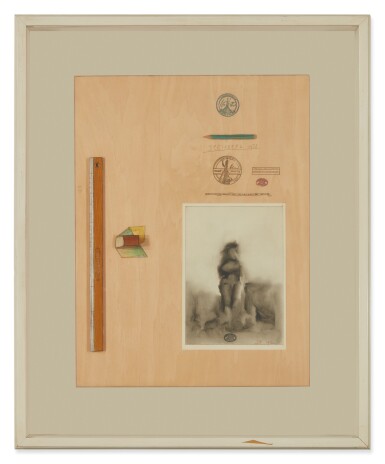 View full screen - View 1 of Lot 428. SAUL STEINBERG | EARLY WORKS TABLE.