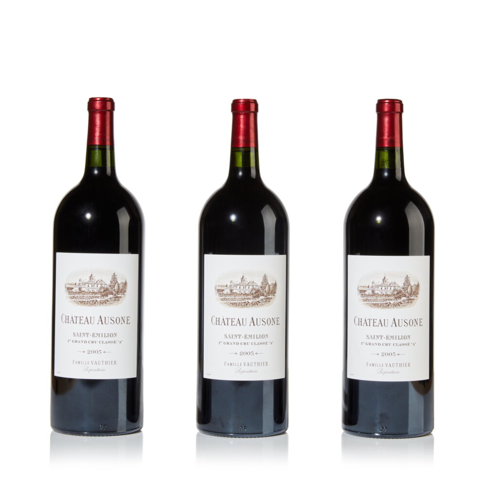 View full screen - View 1 of Lot 114. Château Ausone 2005 (3 MAG).