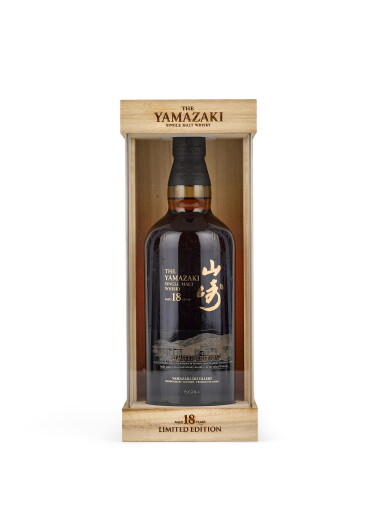 View full screen - View 1 of Lot 40. The Yamazaki Aged 18 Years Limited Edition NV (1 BT70).