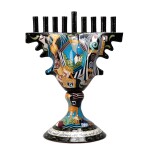Finalist, 1994 Philip and Sylvia Spertus Judaica Prize. Menorah, Robert Lipnick, Davenport, Iowa, circa 1994.