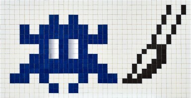 View full screen - View 1 of Lot 158. INVADER | Alias SD-14.