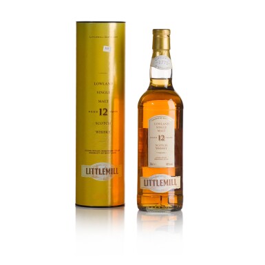View full screen - View 1 of Lot 411. Littlemill 12 Year Old 40.0 abv NV (1 BT70).