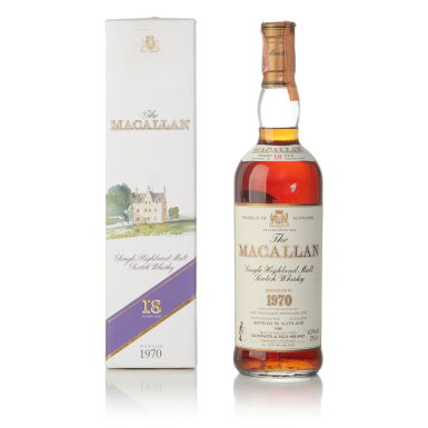 View full screen - View 1 of Lot 18. The Macallan 18 Year Old Sherry Oak 43.0 abv 1970 (1 Bottle 75cl).