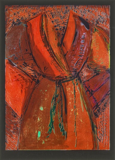 View full screen - View 1 of Lot 93. Red Leather.