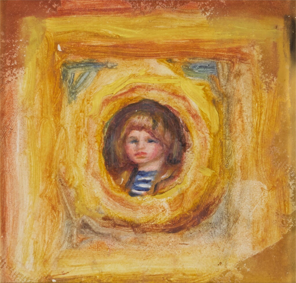 View full screen - View 1 of Lot 42. Claude Renoir en médaillon.