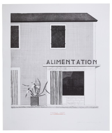 View full screen - View 1 of Lot 23. French Shop (Scottish Arts Council 122; Museum of Contemporary Art Tokyo 112).