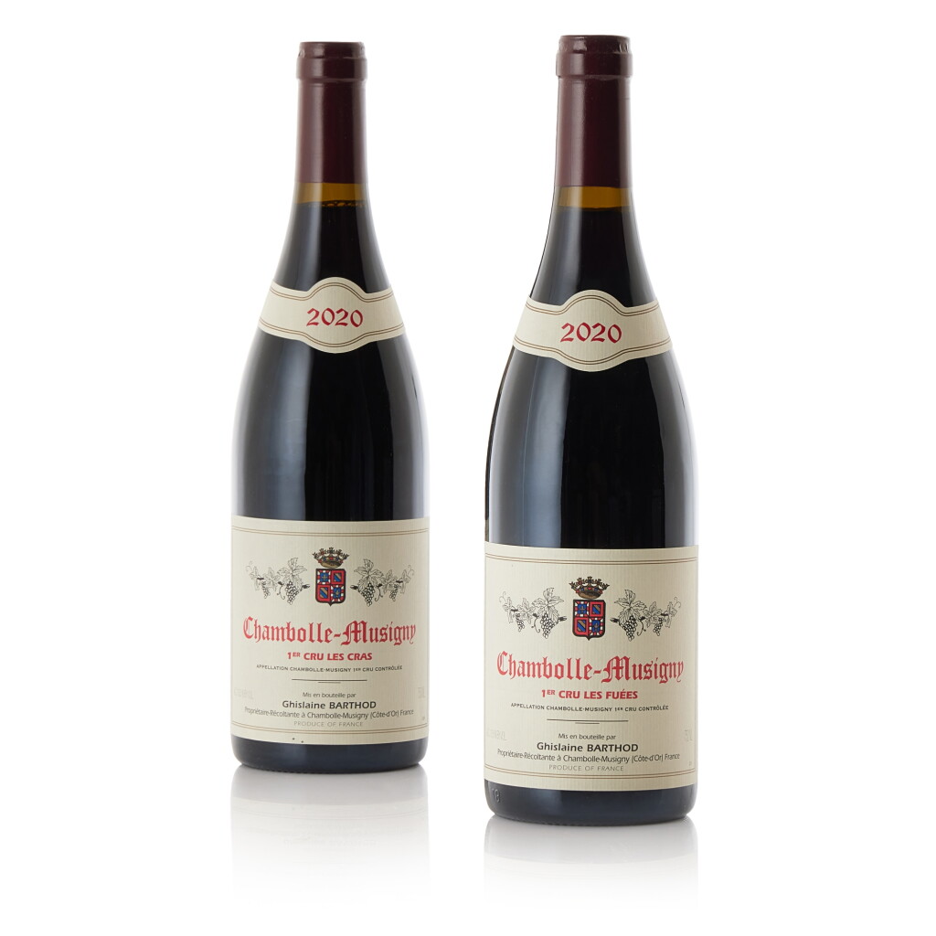 View full screen - View 1 of Lot 5512. Ghislaine Barthod, Chambolle Musigny Mixed Lot (3 BT).