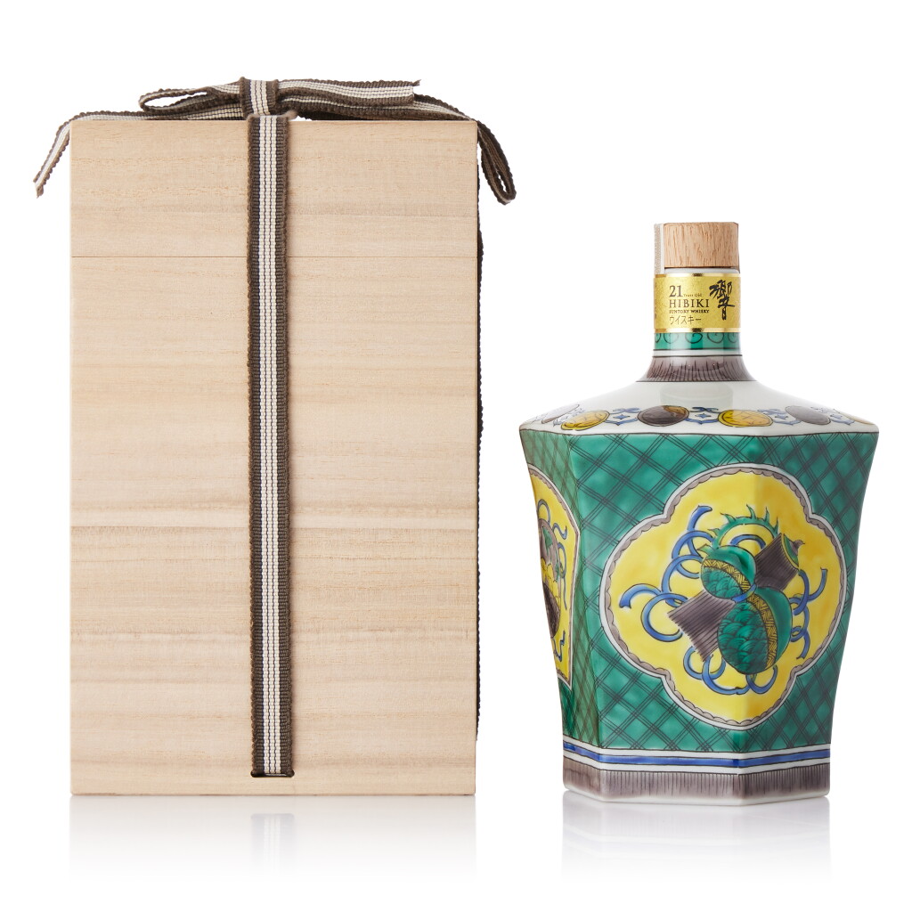 View full screen - View 1 of Lot 1079. 響 Hibiki 21 Year Old Ceramic Kutani Decanter 2013 43.0 abv NV (1 BT60).