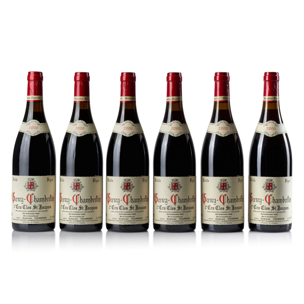 View full screen - View 1 of Lot 180. Gevrey Chambertin, Clos St. Jacques, Vieille Vigne 2000 Domaine Fourrier (12 BT).