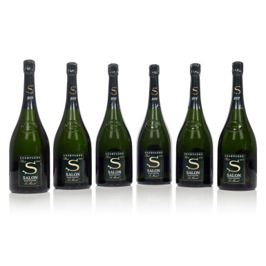 View full screen - View 1 of Lot 351. Salon Le Mesnil, Blanc de Blancs 2002 (3 MAG).
