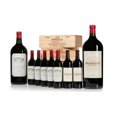 View full screen - View 1 of Lot 331. Château Ormes de Pez Highlights Vertical 1989-2010 (21 BT).