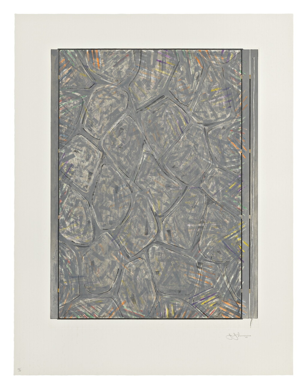 View full screen - View 1 of Lot 50. JASPER JOHNS | WITHIN.