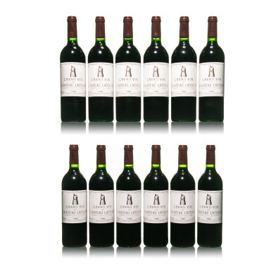 View full screen - View 1 of Lot 601. Château Latour 1996 (12 BT) .