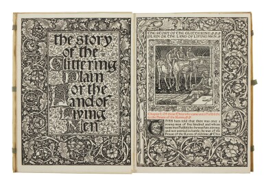 View full screen - View 1 of Lot 1038. Morris, William | The second, and more elaborate, edition of the first book by the Kelmscott Press.