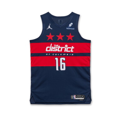 View full screen - View 1 of Lot 162. Anthony Gill Washington Wizards 2024-2025 Emirates NBA Cup Game Issued Statement Edition Jersey.
