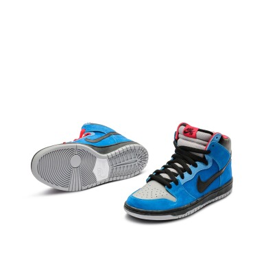 View full screen - View 1 of Lot 76. Nike SB Dunk High Pro ‘Cobra Commander’ Sample | Size 9.