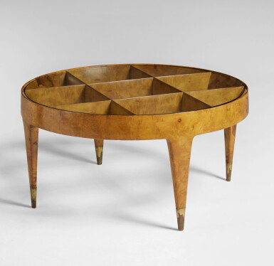View full screen - View 1 of Lot 181. A Rare Low Table for the First Class Ballroom of the Giulio Cesare Ocean Liner.