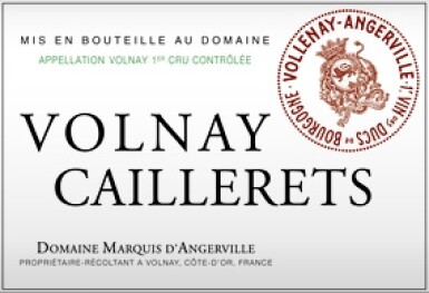 View full screen - View 1 of Lot 411. Volnay, Les Caillerets 2014 Marquis d'Angerville (6 BT).
