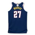 Jamal Murray ‘Christmas Day’ Denver Nuggets 2024-2025 Game Worn Icon Edition Jersey