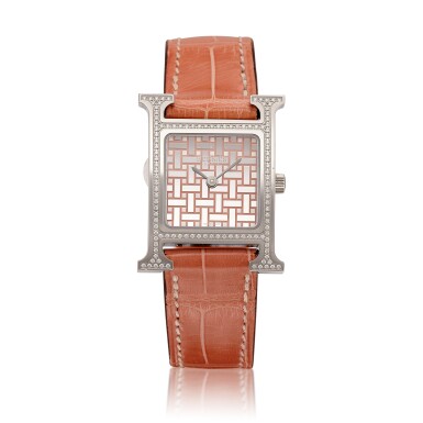 View full screen - View 1 of Lot 6148. Limited Edition Heure H Reference HH1.235H, a stainless steel quartz wristwatch with diamond.