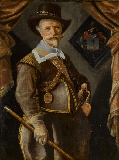View full screen - View 1 of Lot 144. Portrait of a Dutch naval officer.