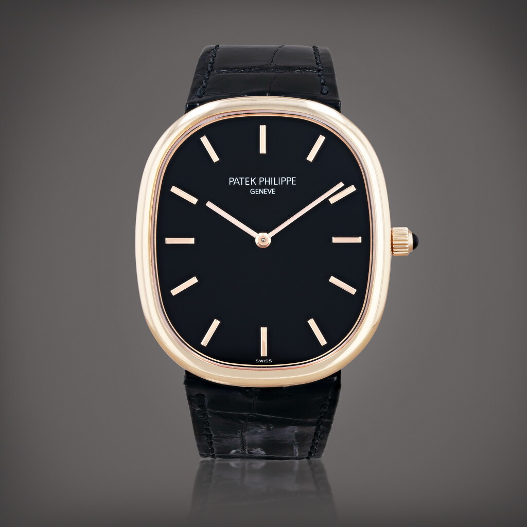 View full screen - View 1 of Lot 382. Ellipse Jumbo, reference 5738R-001 Montre bracelet en or rose | Pink gold wristwatch Vers 2020 | Circa 2020.