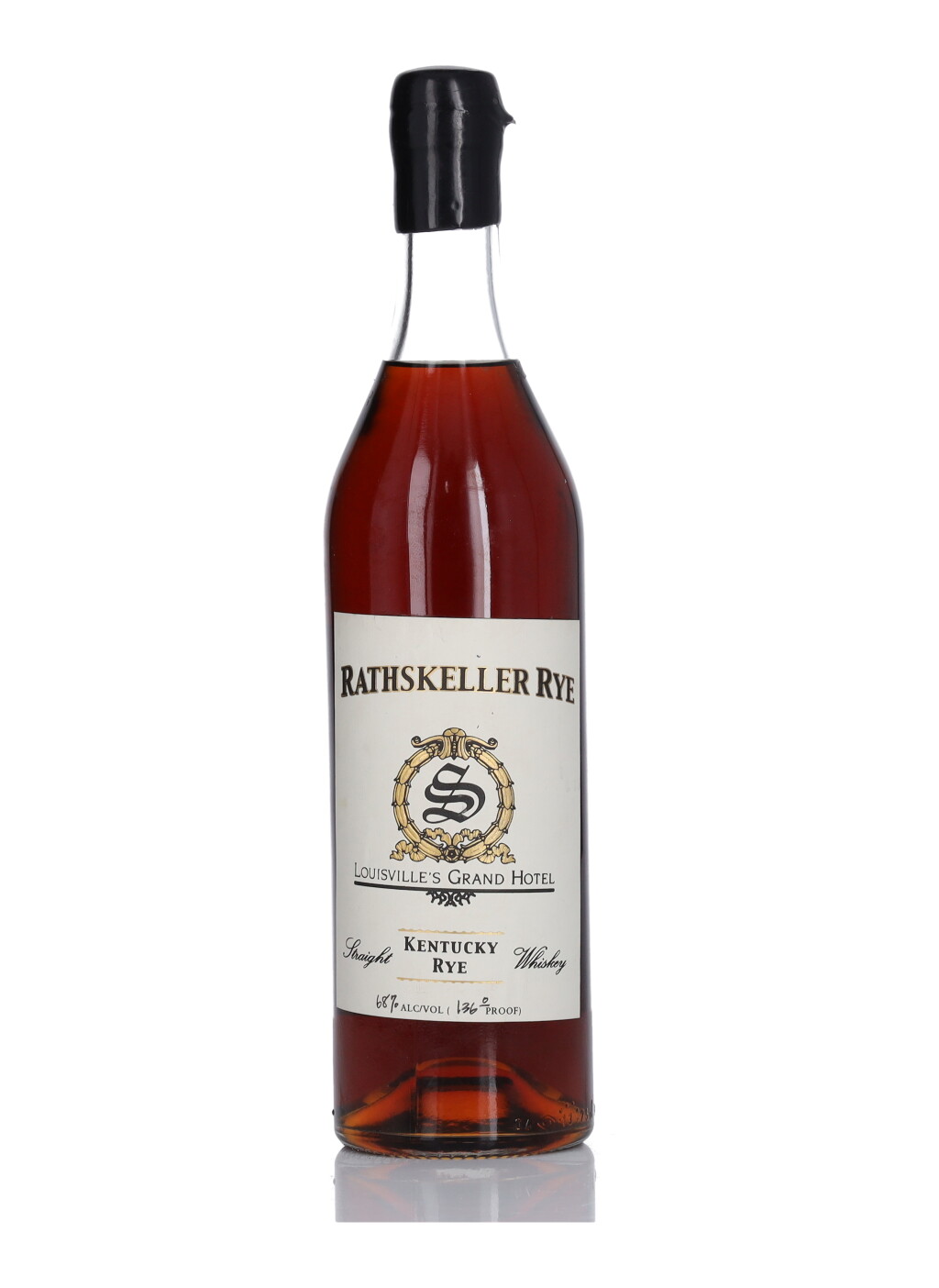 View full screen - View 1 of Lot 613. Rathskeller Rye 136 Proof 1983 (1 BT 75cl).