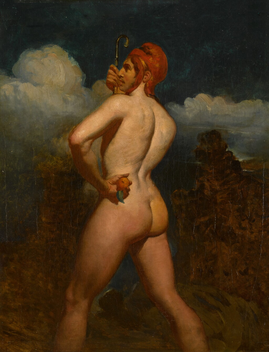 View full screen - View 1 of Lot 59. Paris holding the golden apple.