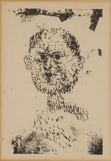 View full screen - View 1 of Lot 613. Kopf (Bärtiger Mann) (Kornfeld 98).