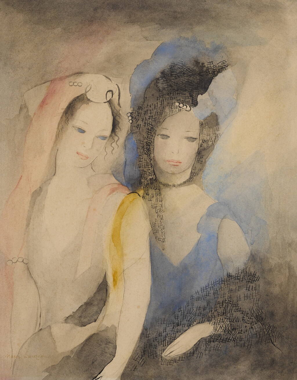 View full screen - View 1 of Lot 416. Portrait de femmes.