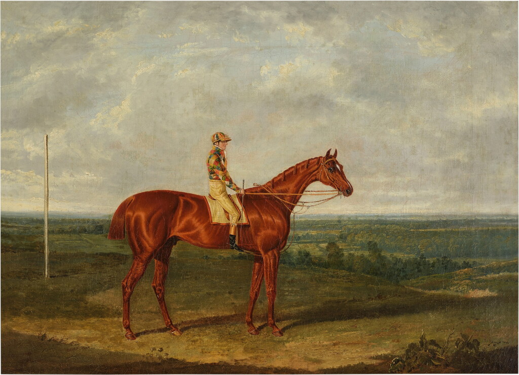 View full screen - View 1 of Lot 169. “Barefoot” Winner of the St. Ledger / 1823.