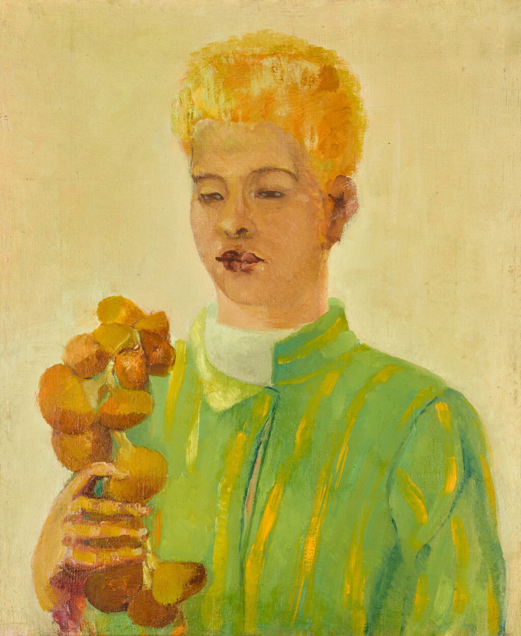 View full screen - View 1 of Lot 116. Boy with a String of Onions.
