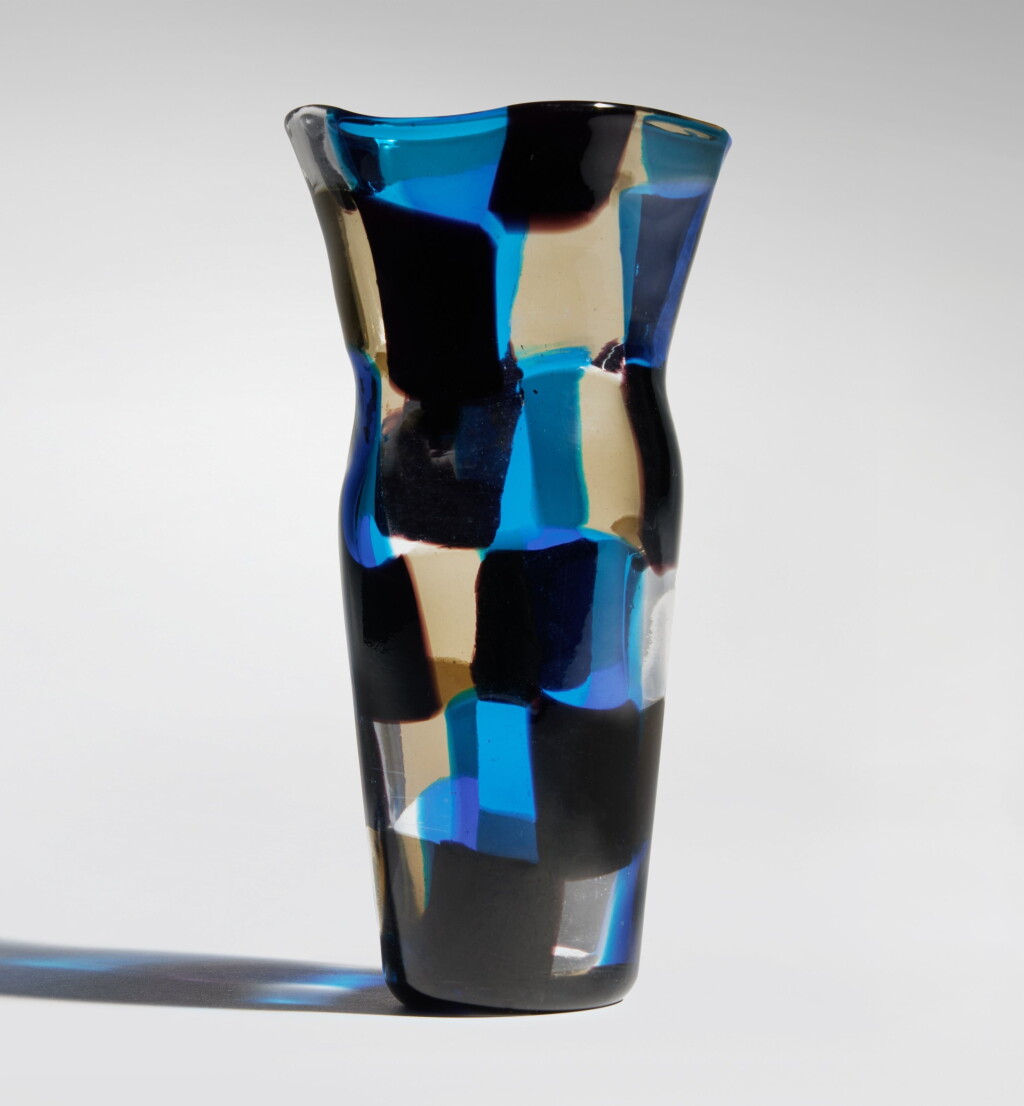 View full screen - View 1 of Lot 592. "Pezzato" Vase.