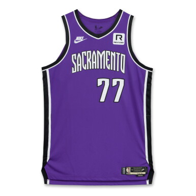 View full screen - View 1 of Lot 169. Orlando Robinson Sacramento Kings 2024-2025 Game Issued Classic Edition Jersey.