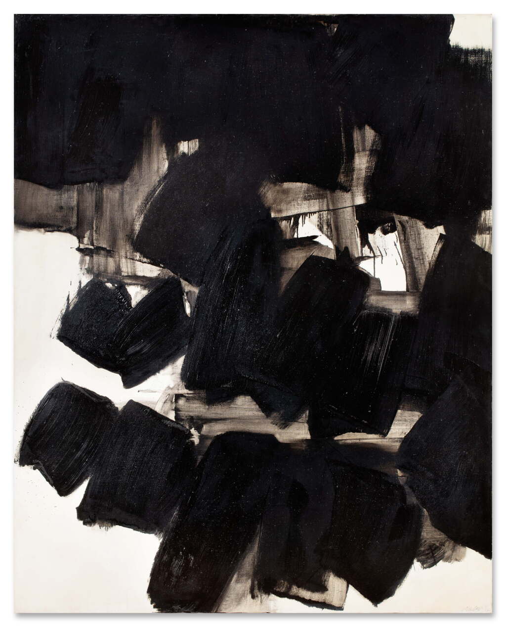 View full screen - View 1 of Lot 8. Peinture 162 x 130 cm, 2 mai 1963.