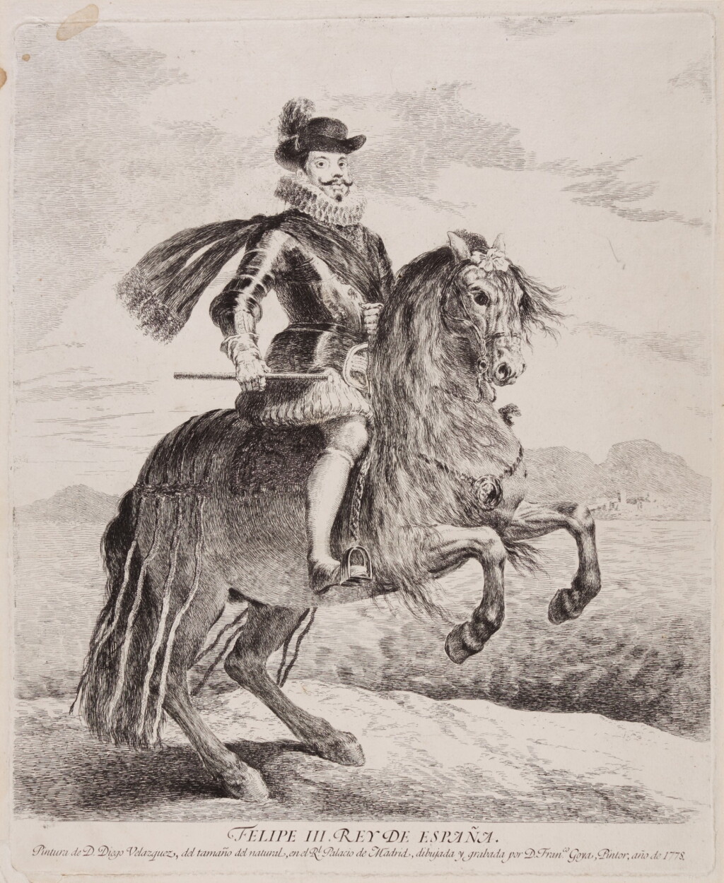 View full screen - View 1 of Lot 100. Felipe III. Rey de España (D. 6; H. 5).