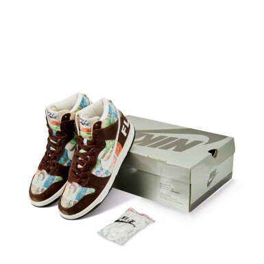 Nike SB Dunk High Pro 'FLOM' with Signed Box and Skateboard Deck | Size 9 | Nike SB | 20 Years
