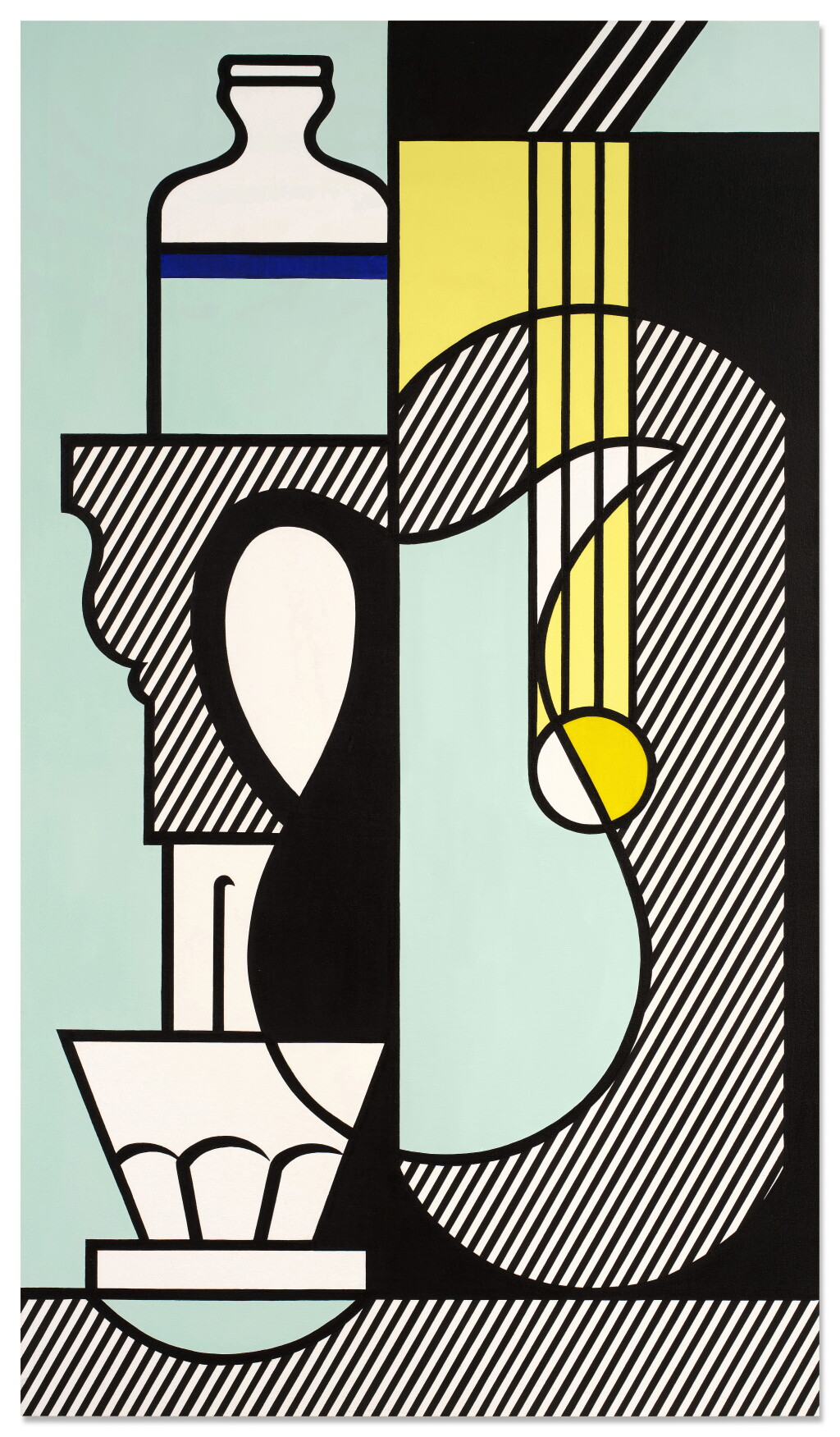 Voir en plein écran - Voir 1 du lot 12. Purist Still Life with Pitcher.