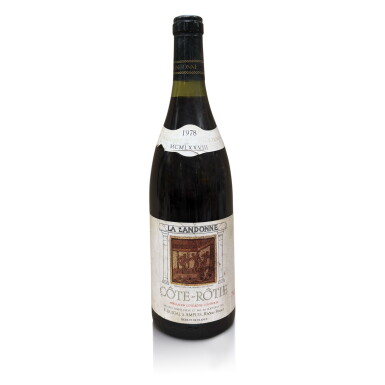 View full screen - View 1 of Lot 502. Côte Rôtie, La Landonne 1978 Guigal (1 BT).