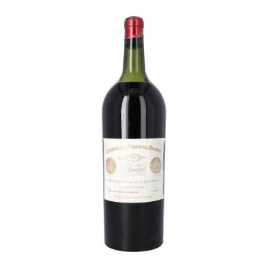 View full screen - View 1 of Lot 434. Château Cheval Blanc 1950 (1 MAG).