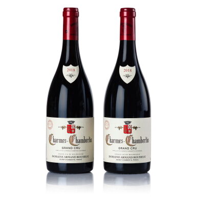 View full screen - View 1 of Lot 291. Charmes Chambertin 2018 Domaine Armand Rousseau (2 BT).
