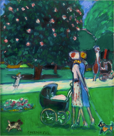 View full screen - View 1 of Lot 238. Jean-Pierre Cassigneul 尚 · 皮耶 · 卡西紐爾 | Les premiers jours 最初的日子.