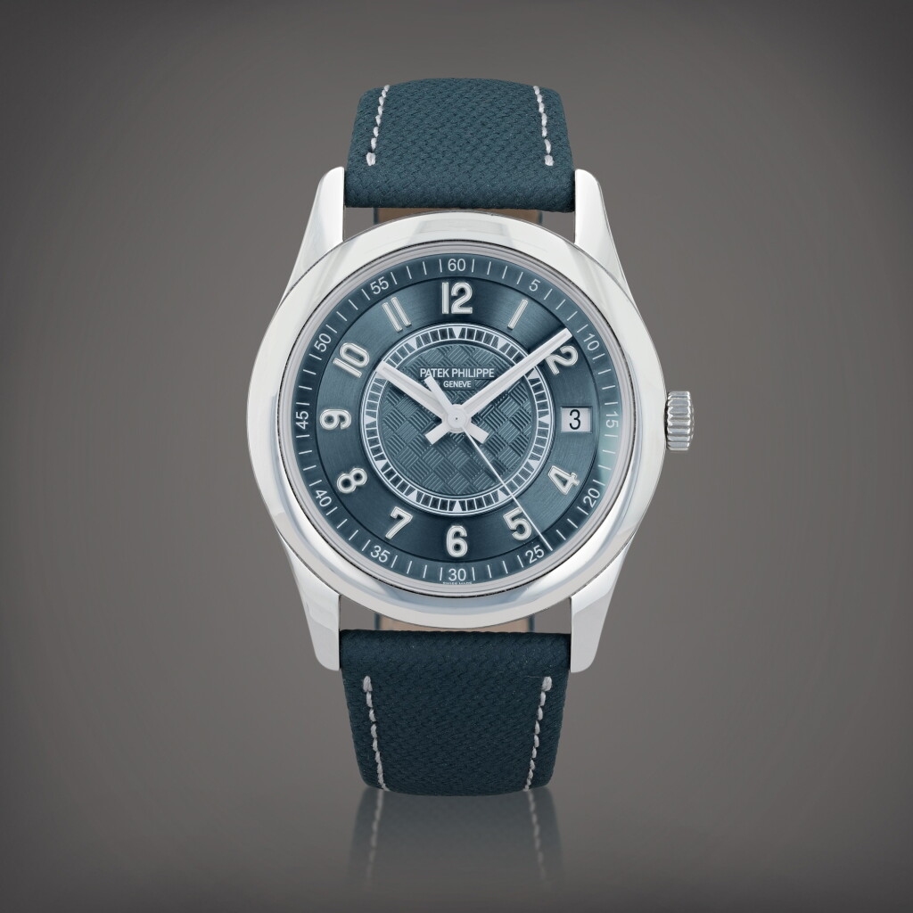 View full screen - View 1 of Lot 632. Calatrava, Patek Philippe Manufacture Opening limited edition, reference 6007A-001 Montre bracelet en acier avec date | Stainless steel wristwatch with date and bracelet Vers 2019 | Circa 2019.