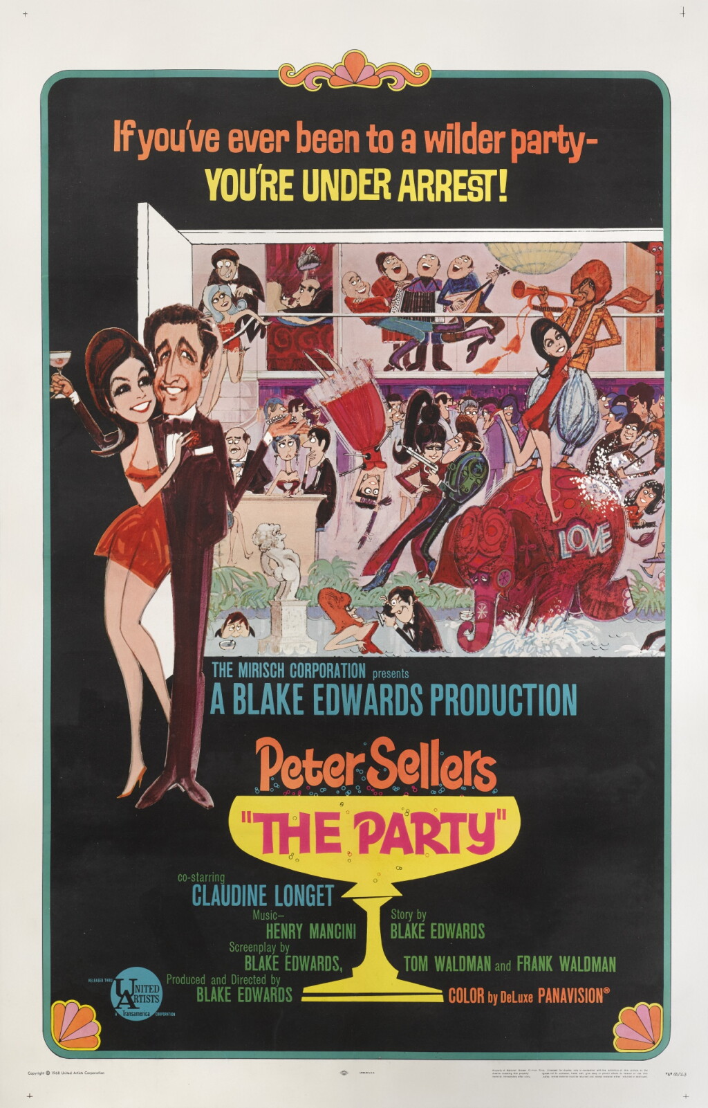 View full screen - View 1 of Lot 104. The Party (1968).