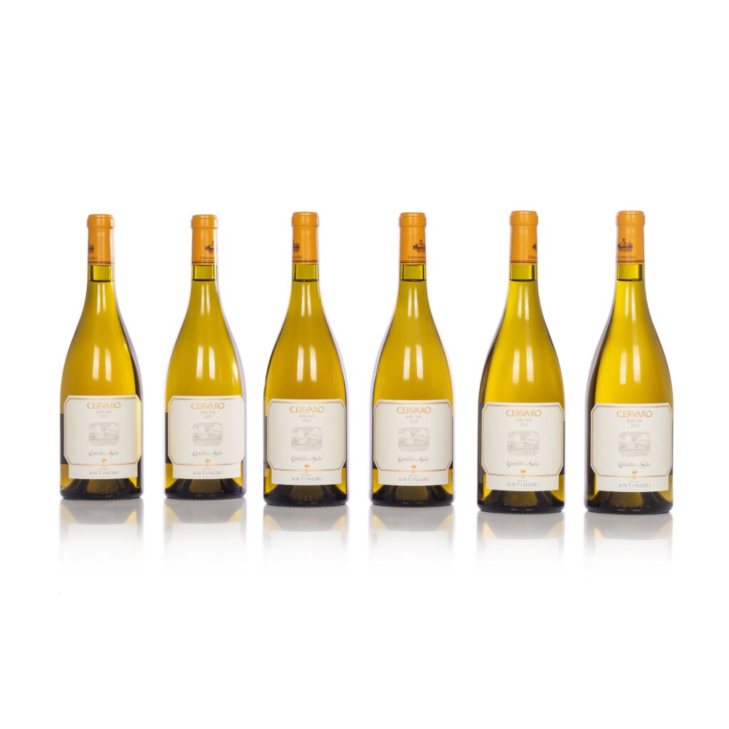 View full screen - View 1 of Lot 691. Cervaro della Sala 2018 Antinori (6 BT).