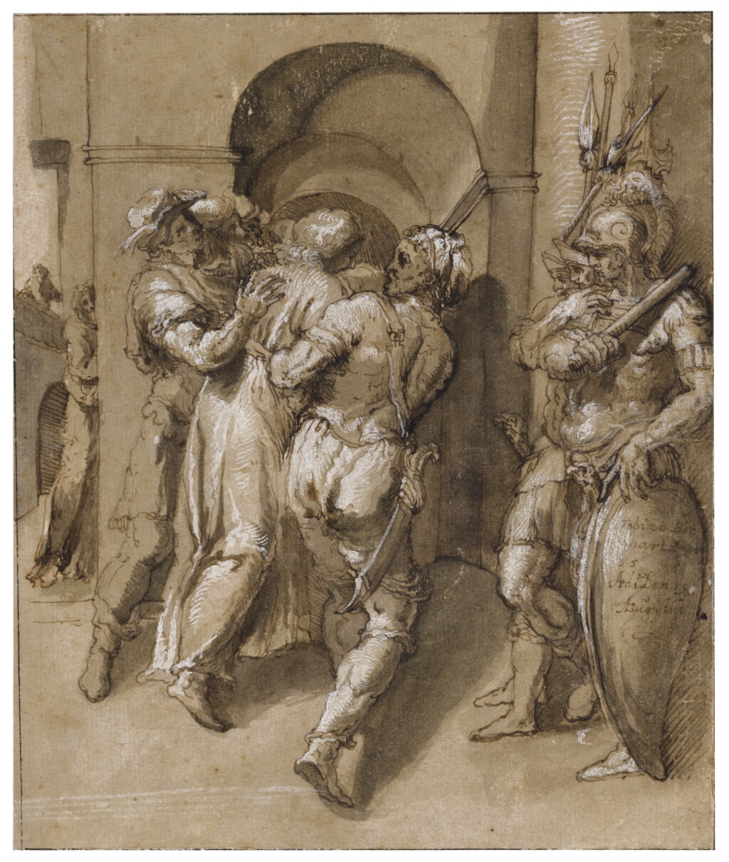 View full screen - View 1 of Lot 91. Christ Captured.