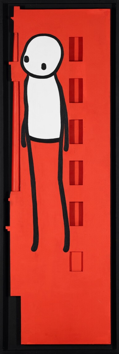 View full screen - View 1 of Lot 874. STIK | MIGRANT (MAQUETTE).