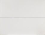 Silver Line on White Background