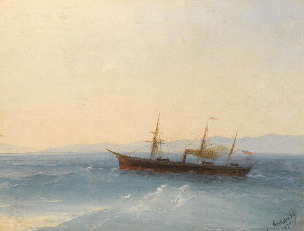 View full screen - View 1 of Lot 1. Russian Steamship.